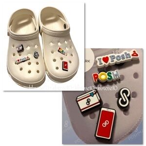 Poshmark Branded Croc Charms Fits all Crocs ! 5 Total ! New in Package